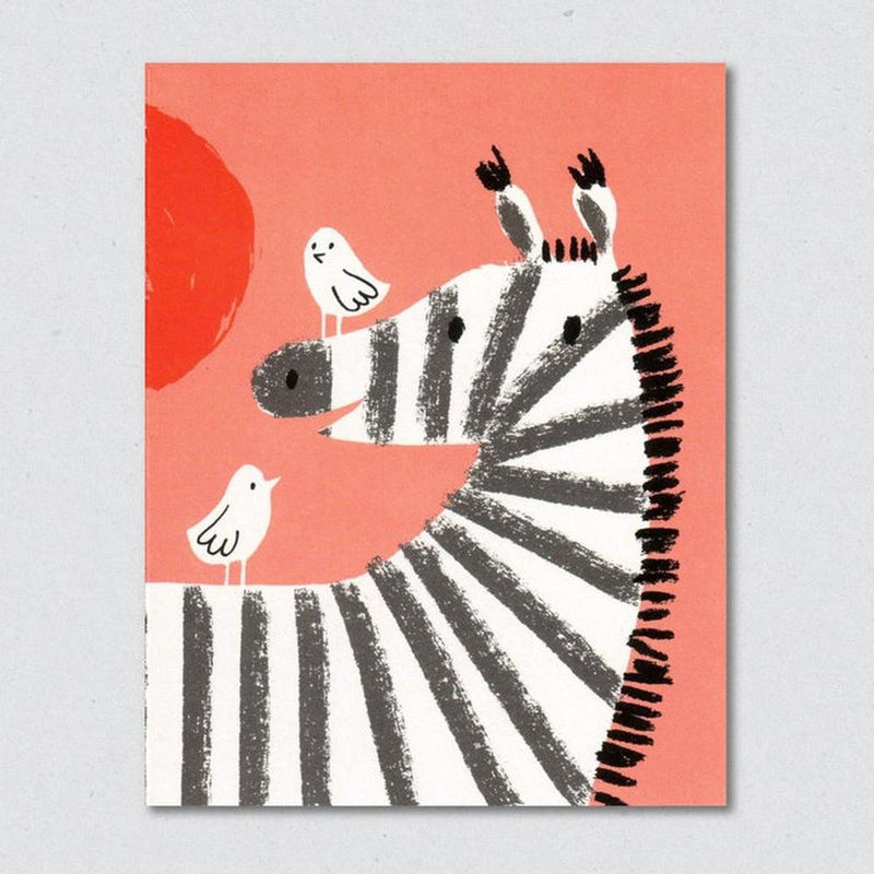 Lisa Jones Studio: Zebra Card