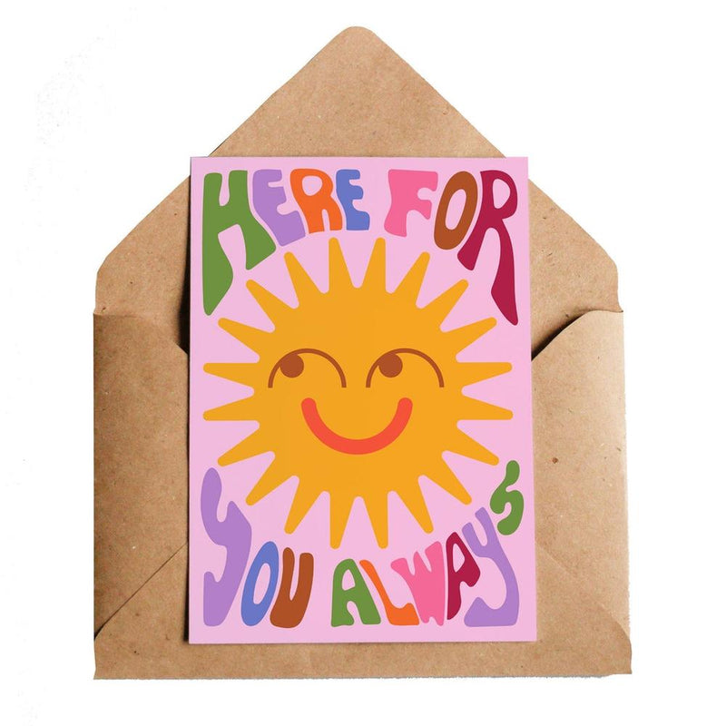 Lottie Hall Studio: Greeting Card - Here For You Always