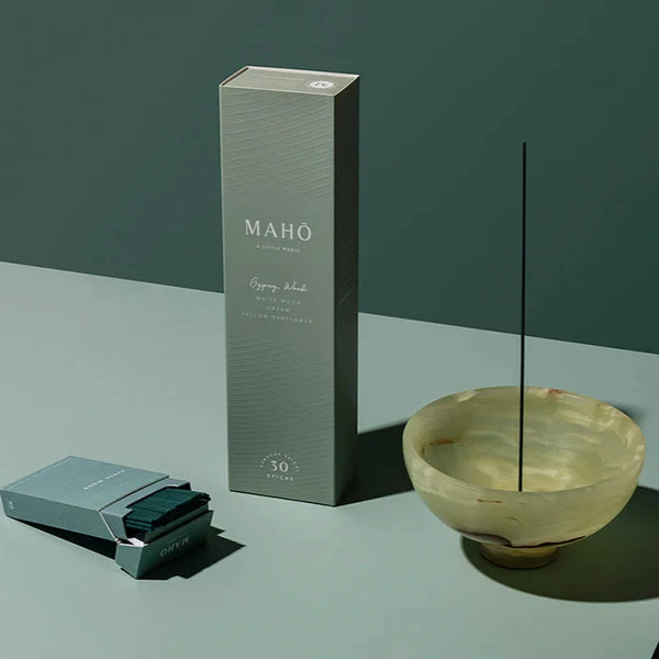 Maho: Kōdō Catchall - Onyx Incense Holder