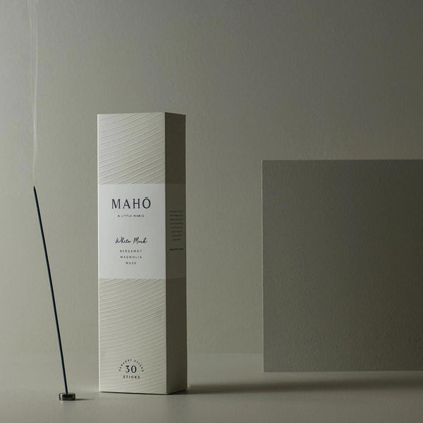 Maho: Sensory Sticks - White Musk + Burner kit