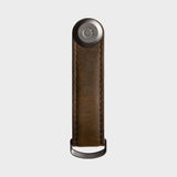 Orbitkey: Crazy-Horse Key Organiser - Chestnut Brown/Brown