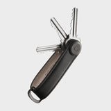 Orbitkey: Saffiano Key Organizer - Liquorice Black