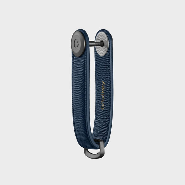 Orbitkey: Saffiano Oxford Key Organiser - Navy