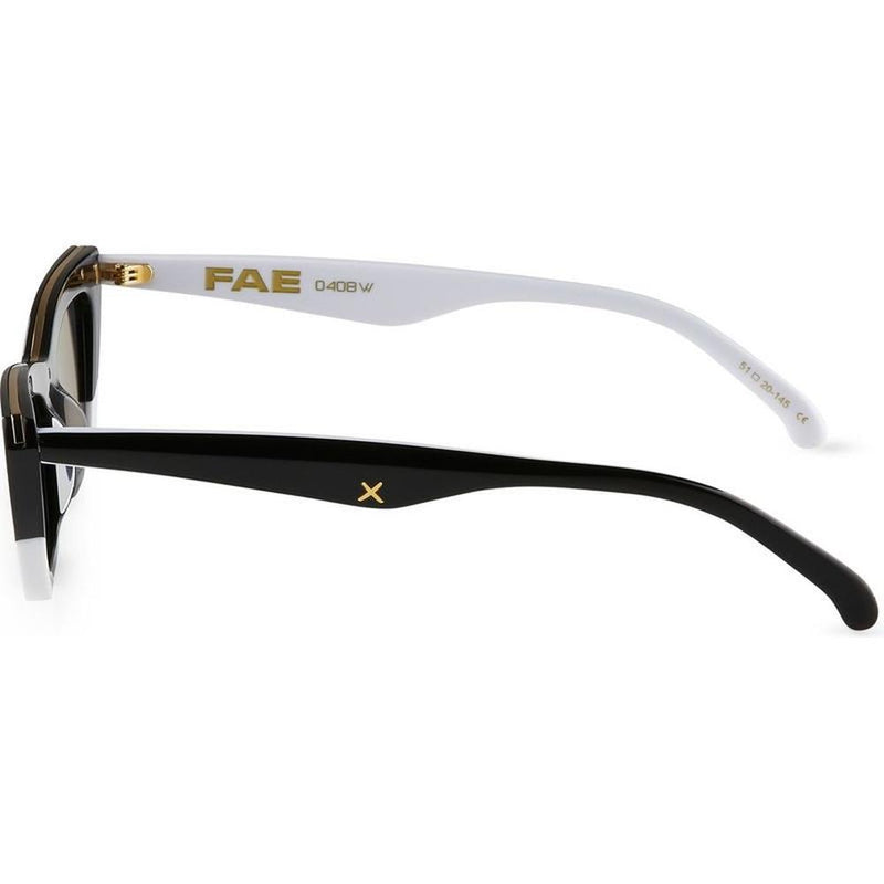 Oscar x Frank Eyewear: Fae - Black / White BLACK / WHITE