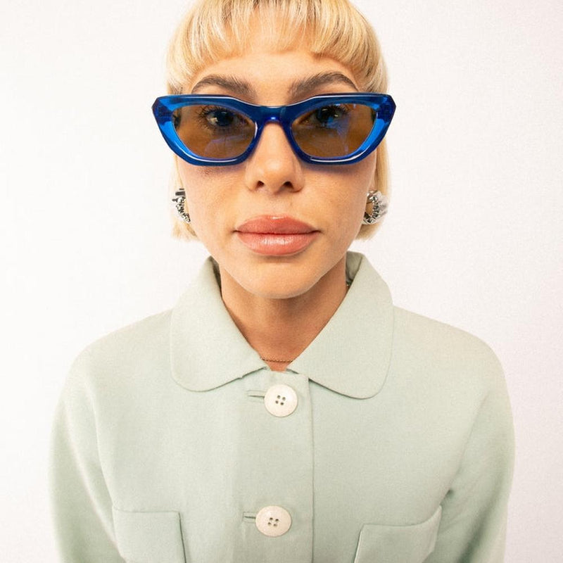 Oscar x Frank Eyewear: Suga Baby - Royal Blue ROYAL BLUE