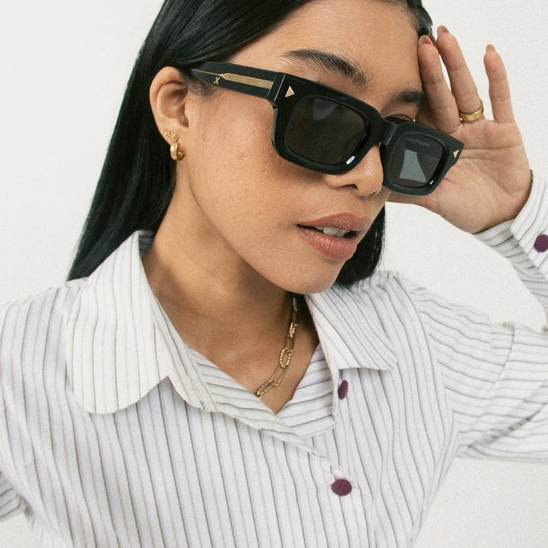 Oscar x Frank Eyewear: The Jones - Gloss Black GLOSS BLACK