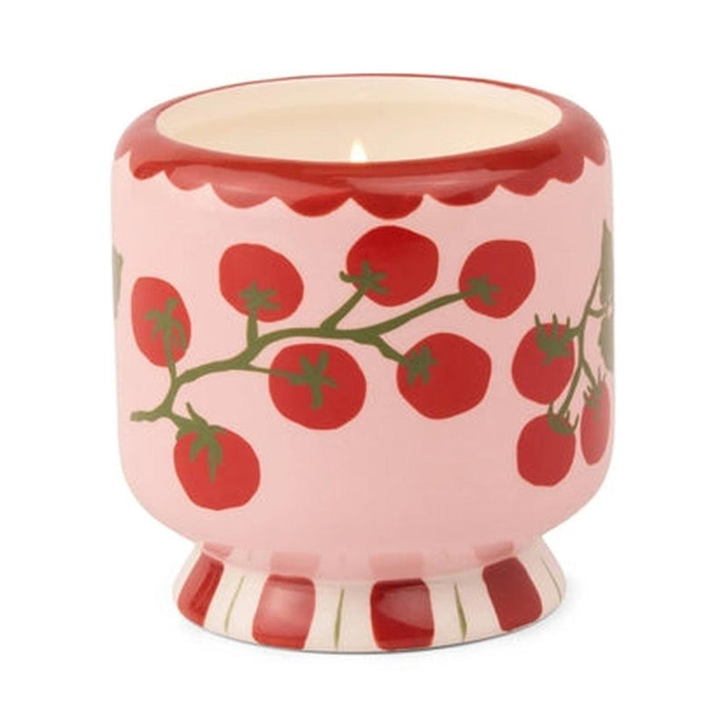 Paddywax: A Dopo Tomato Vine Ceramic Candle - Heirloom Tomato