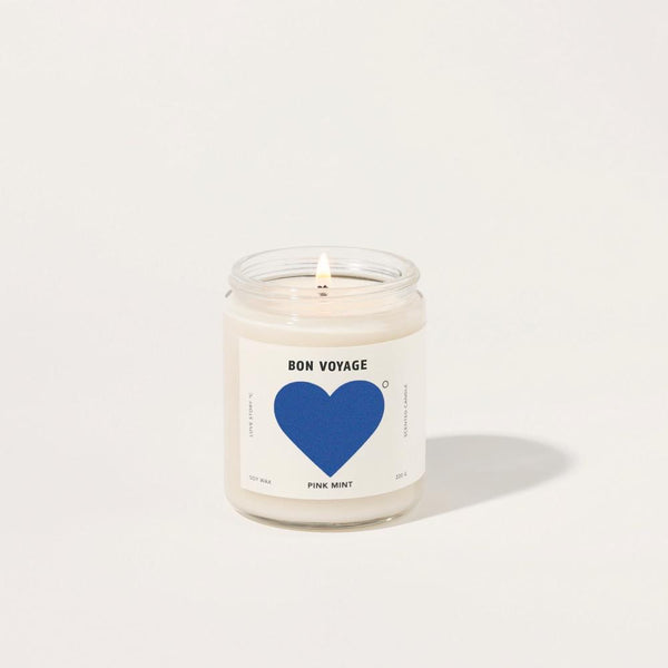 Pink Mint: Bon Voyage Soy Candle