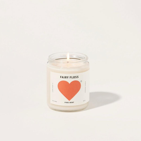 Pink Mint: Fairy Floss Soy Candle