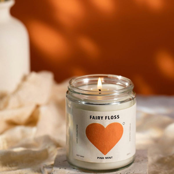 Pink Mint: Fairy Floss Soy Candle