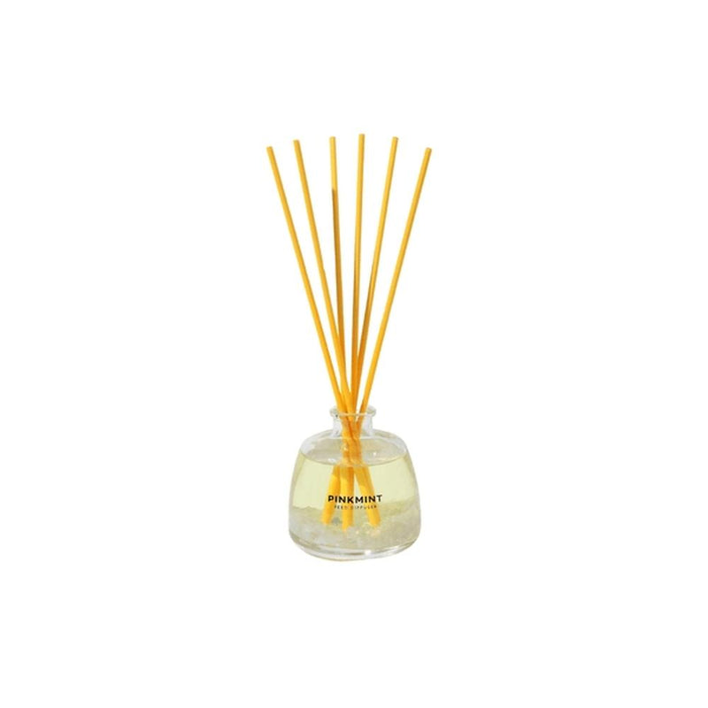 Pink Mint: Lemon Myrtle Reed Diffuser Crystal Infused