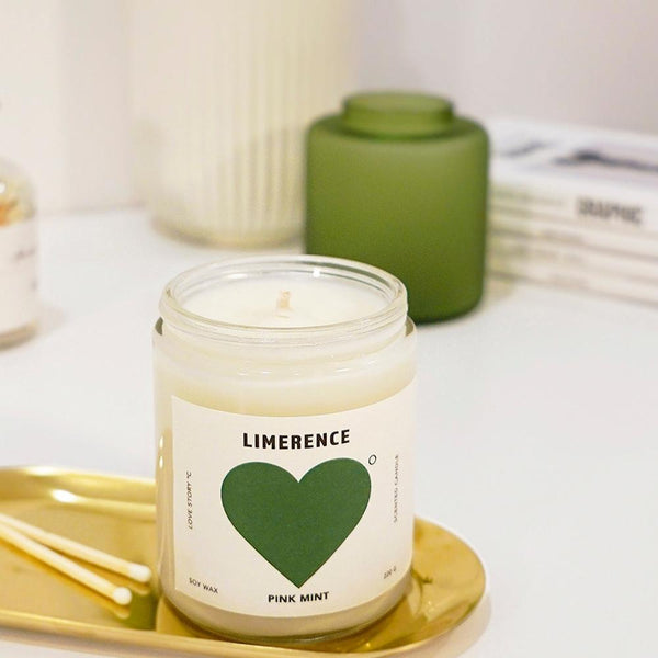 Pink Mint: Limerence Soy Candle