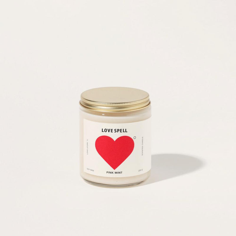 Pink Mint: Love Spell Soy Candle