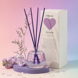 Pink Mint: Night Sakura Reed Diffuser Crystal Infused