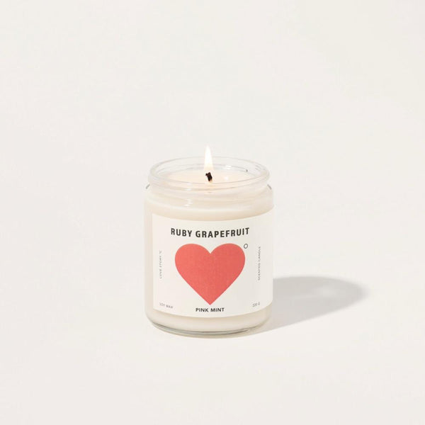 Pink Mint: Ruby Grapefruit Soy Candle