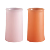 Porter Green: Stegg Unbreakable Silicone Highball Glasses - Peach & Petal (Calais)