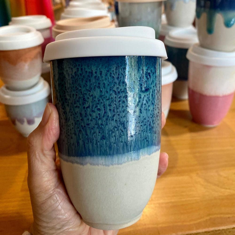 Pottery for the Planet: Travel Cups Large (12oz)