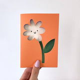 Rumble Cards: Flower Card - Die Cut Cards - Floral - Just Because - Cute