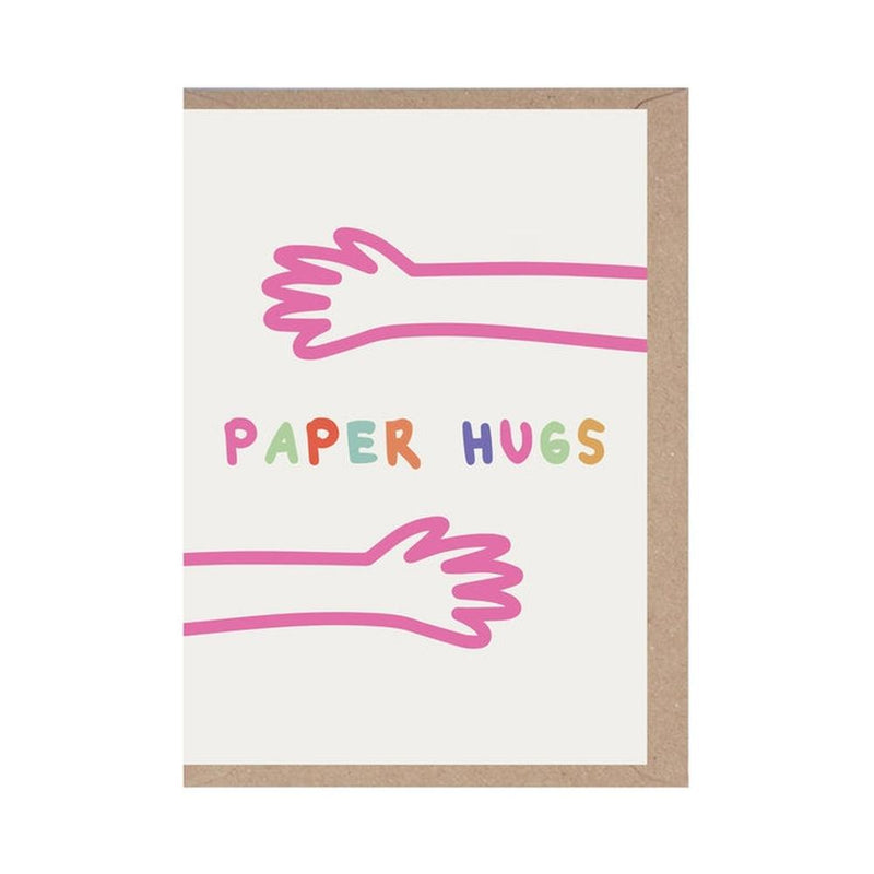 Rumble Cards: Paper Hugs - Greeting Card - Stationary