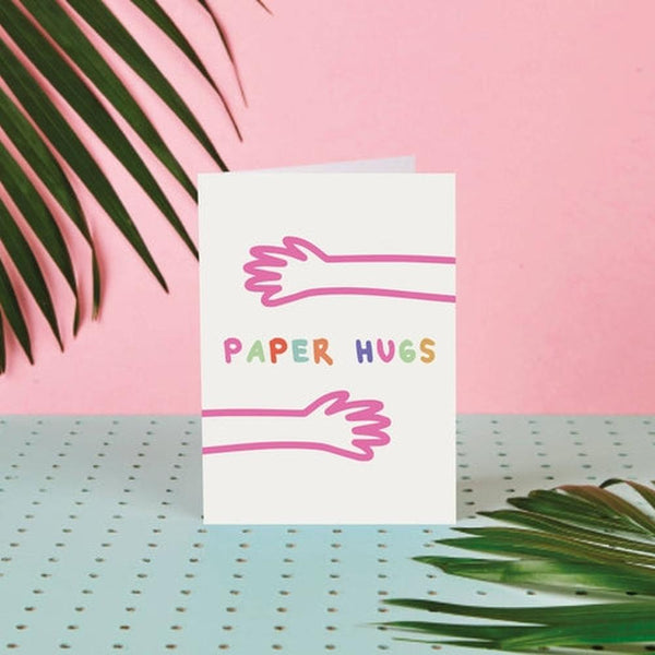 Rumble Cards: Paper Hugs - Greeting Card - Stationary