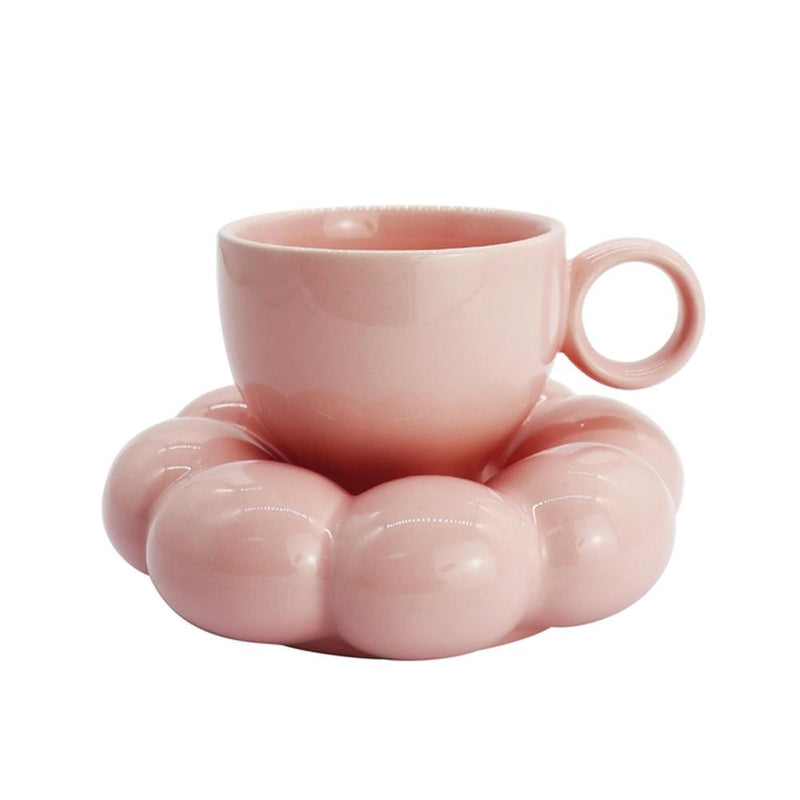 Sage & Cooper: Lottie Mug & Saucer - Pink