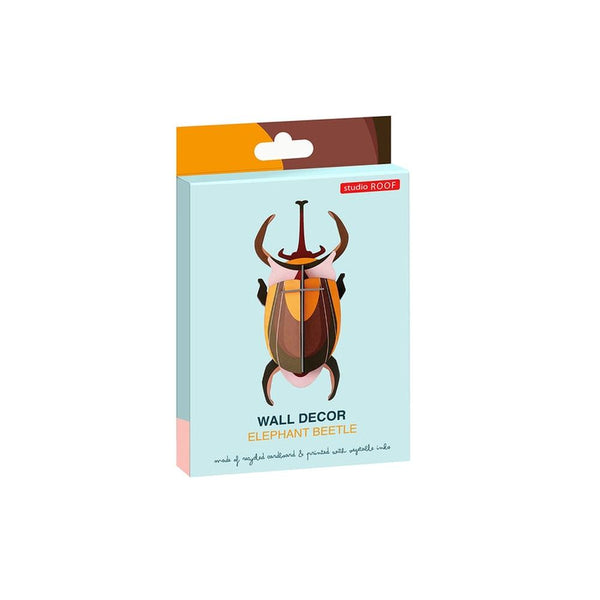 Studio Roof: Wall Art Beetles (B7) - Elephant Beetle