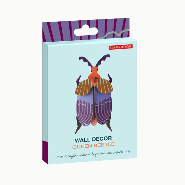 Studio Roof: Wall Art Beetles (B7) - Queen Beetle