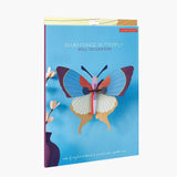 Studio Roof: Wall Art Butterflies (A4) Set Of 3 - Plum Fringe Butterfly