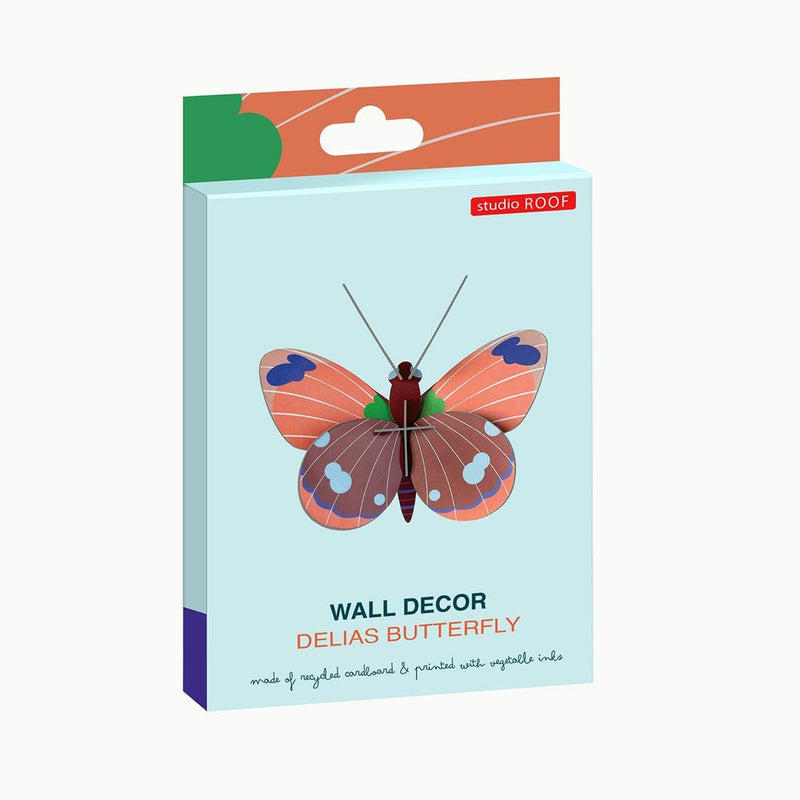 Studio Roof: Wall Art Butterflies (B7) - Delias Butterfly