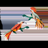 Studio Roof: Wall Art Paradise Birds (B5) - Obi