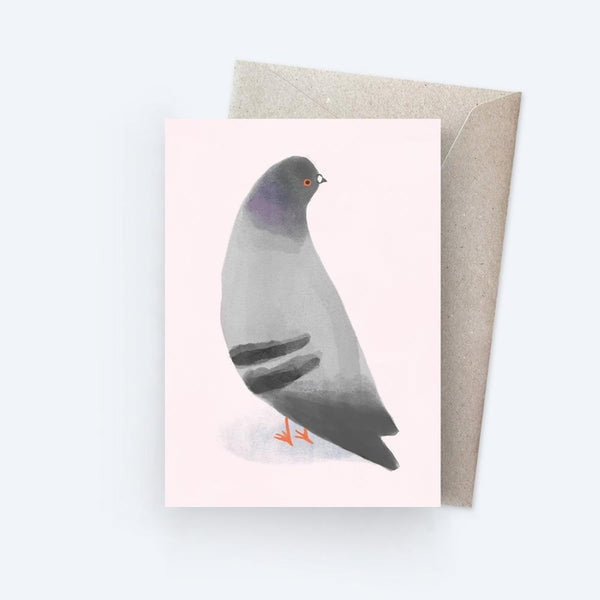 Sunpatch Society: Greeting Card - Loner Pigeon