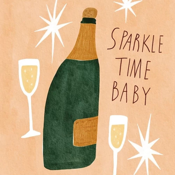 Sunpatch Society: Greeting Card - Sparkle Time Baby