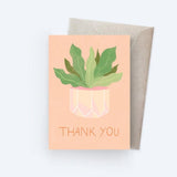 Sunpatch Society: Greeting Card - Thank You Potplant