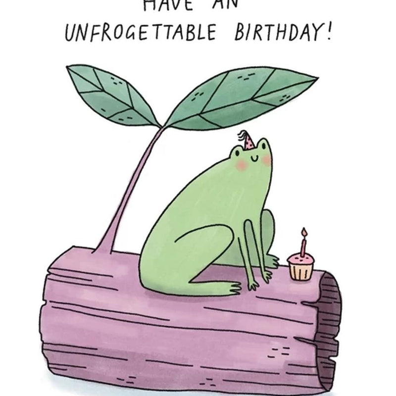 Sunpatch Society: Greeting Card - Unfrogettable Birthday