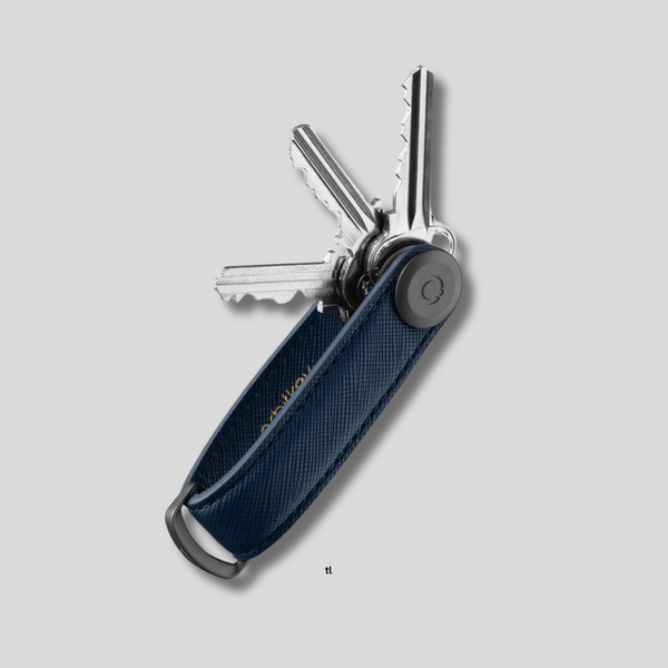 Orbitkey: Saffiano Oxford Key Organiser - Navy