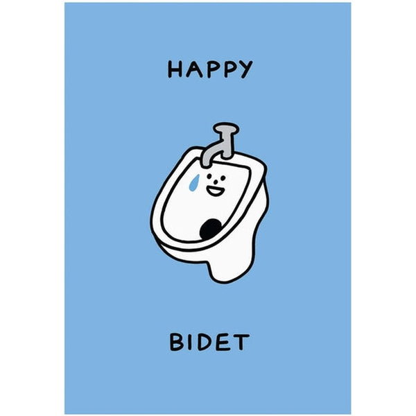 Wrap: Happy Bidet Greetings Card