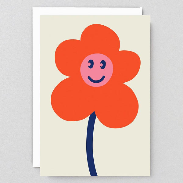 Wrap: Happy Flower Art Card