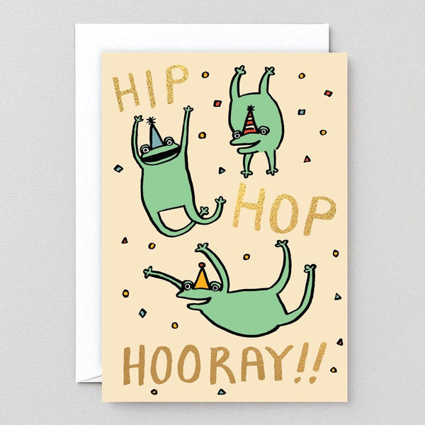 Wrap: Hip Hop Hooray Greetings Card