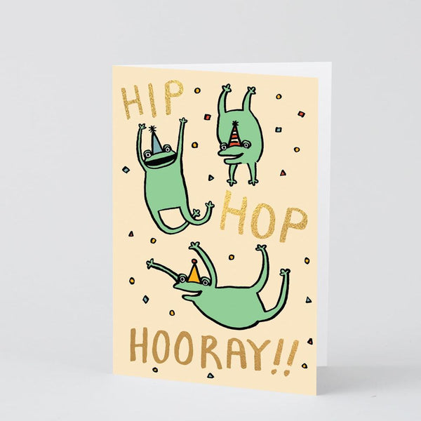 Wrap: Hip Hop Hooray Greetings Card