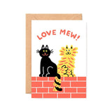 Wrap: Love Mew Greetings Card