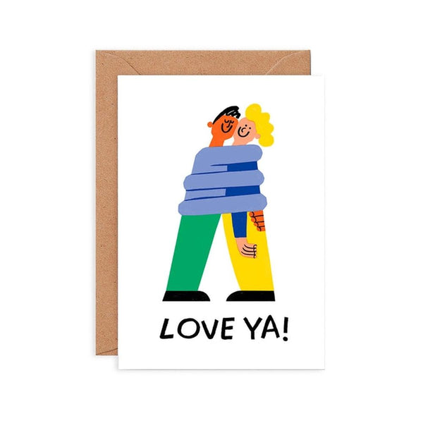 Wrap: Love Ya Greetings Card