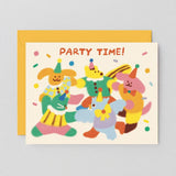 Wrap: Party Time! Kids Birthday Greetings Card