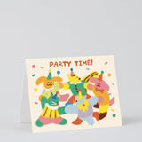 Wrap: Party Time! Kids Birthday Greetings Card