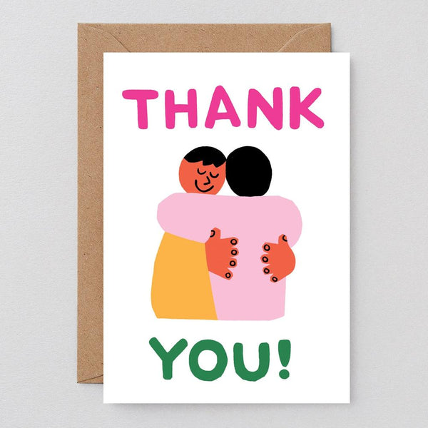 Wrap: Thank You Hug Greetings Card