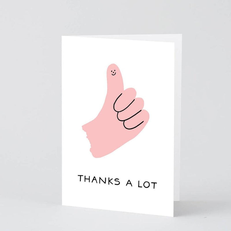 Wrap: Thumbs Up Greetings Card