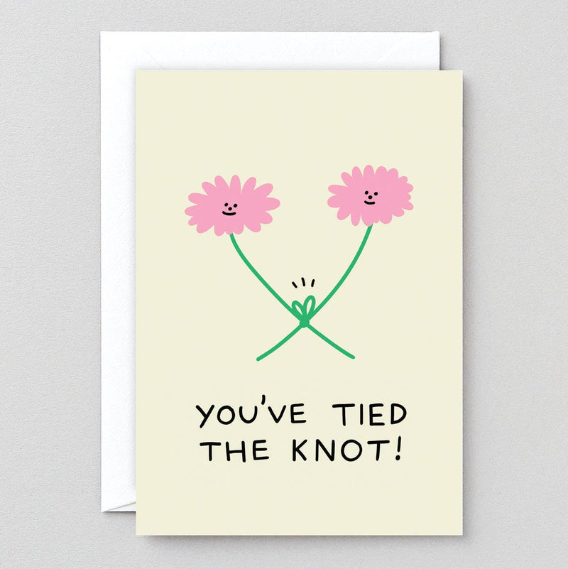 Wrap: Tied the Knot Greetings Card