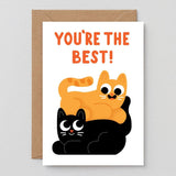 Wrap: Youre The Best Greetings Card