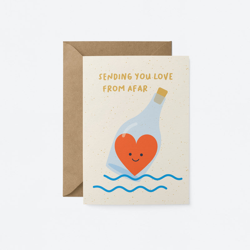 Graphic Factory: Love Card - Sending You Love From Afar