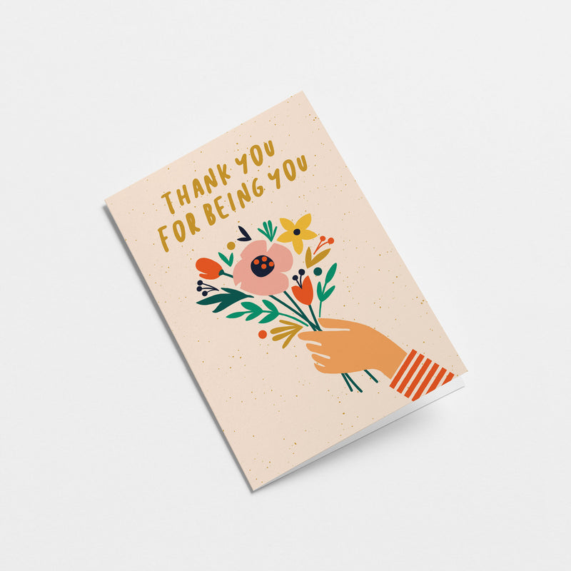 Graphic Factory: Greeting Card - Thank You For Being You