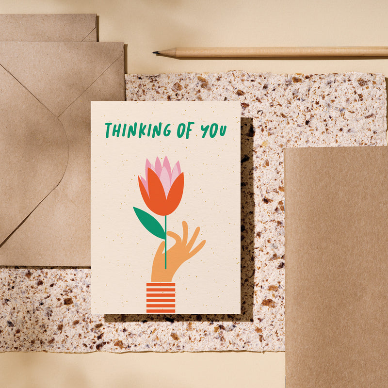 Graphic Factory: Greeting Card - Thinking Of You